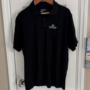 Nike Black Polo Shirt for Men from Saddlebrook Resort Tampa
